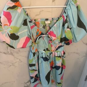 a new day Multicolor Floral Dress